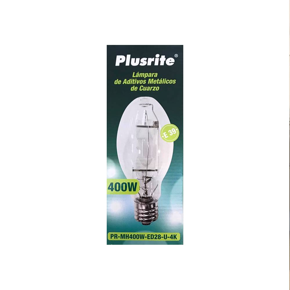 FOCO ADITIVO METALICO 400W BULBO BASE E39/E40 263V PLUSRITE