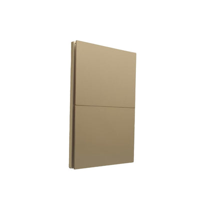 PLACA LUXURY APL-502 ARTLITE 2 APAGADORES SENCILLOS, POLICARBONATO 15A 3 VIAS
