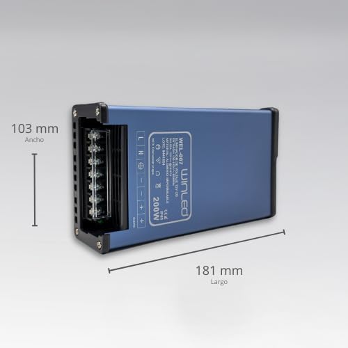 FUENTE DE PODER 200W 12V IP63 WEL-007