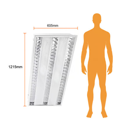 LAMPARA EMPOTRADO LED BLANCO 48W 48LTLLED3282V65BL 60X120 BLANCO