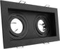 SPOT EMPOTRABLE DIRIGIBLE ADE-110 DOBLE NEGRO BASE GU10
