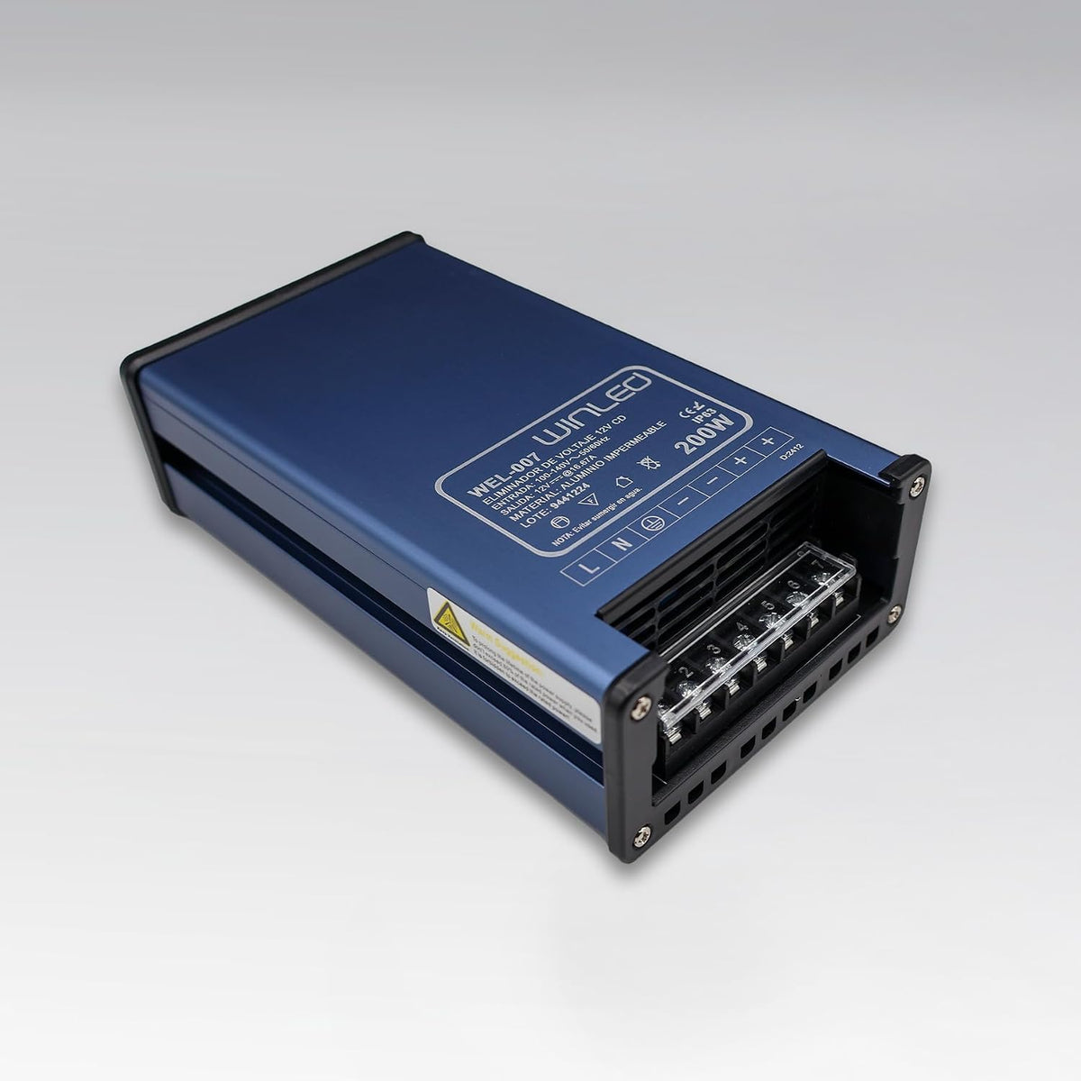 FUENTE DE PODER 200W 12V IP63 WEL-007