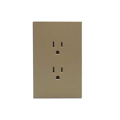 PLACA LUXURY APL-504 ARTLITE CONTACTO DOBLE, POLICARBONATO 15A