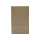 PLACA LUXURY APL-503 ARTLITE 3 APAGADORES SENCILLOS, POLICARBONATO 15A 3 VIAS