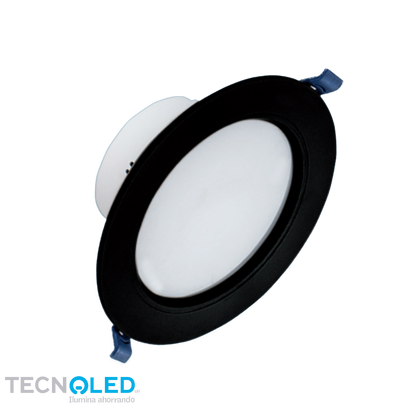 PANEL SPOT LED 7W LUZ BLANCA Y LUZ CALIDA EMPOTRABLE 85-265V