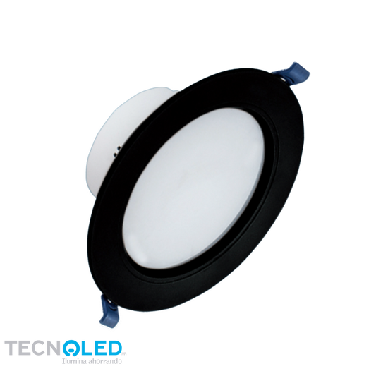 PANEL SPOT LED 7W LUZ BLANCA Y LUZ CALIDA EMPOTRABLE 85-265V