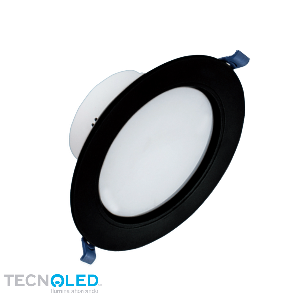 PANEL SPOT LED 12W LUZ BLANCA Y LUZ CALIDA EMPOTRABLE 85-265V