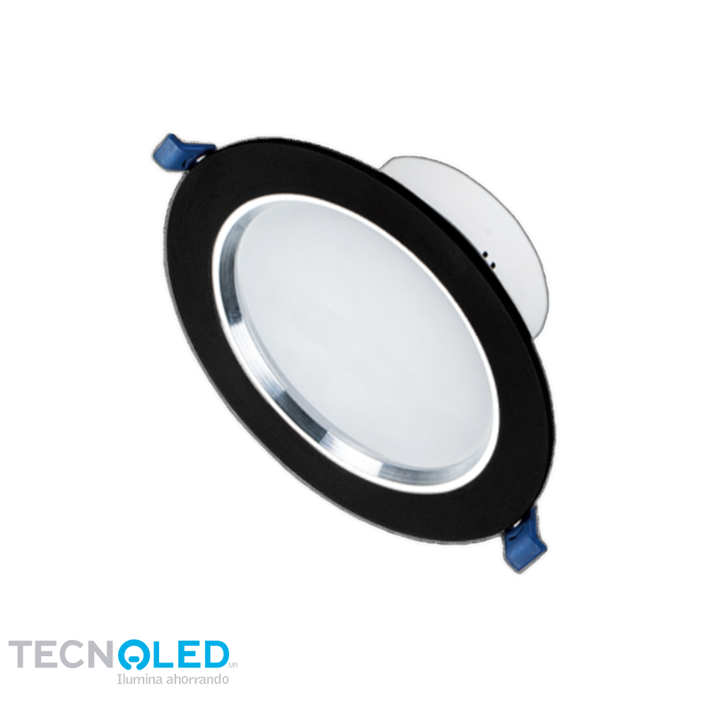PANEL SPOT LED 12W LUZ BLANCA Y LUZ CALIDA EMPOTRABLE 85-265V