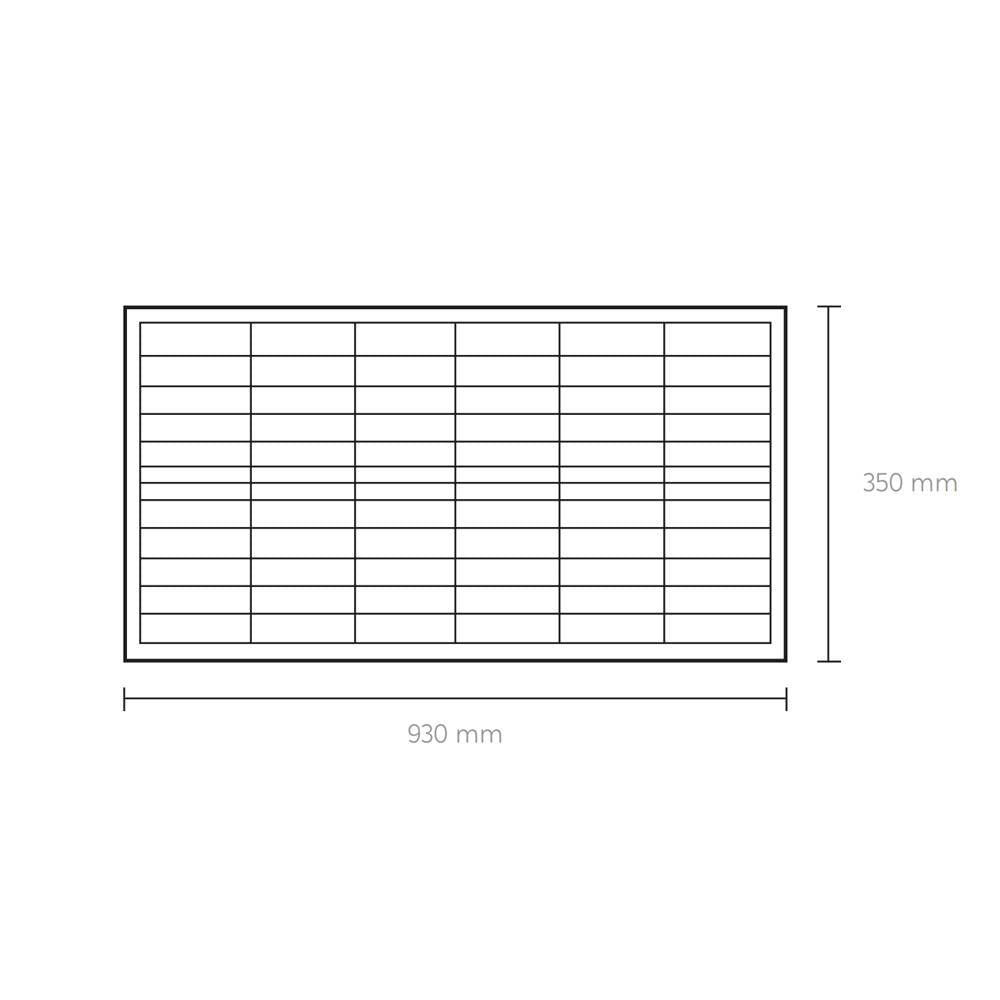 LUMINARIA SOLAR LED 300W AUBE/SUPRA 6500K 4900LM