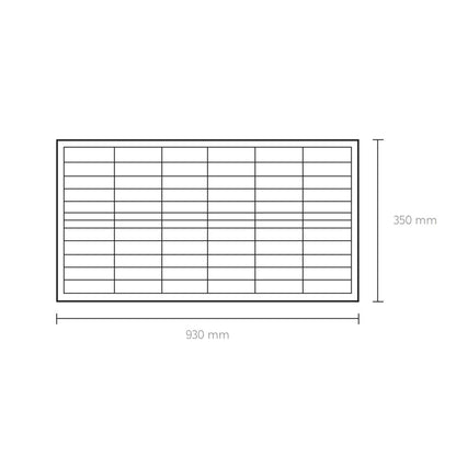 LUMINARIA SOLAR LED 300W AUBE/SUPRA 6500K 4900LM