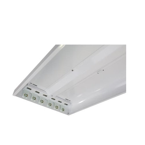 GABINETE 6 TUBOS LED HIGHBAY 6X18W 6500K 100-277V 1CGHIN6LBU14 ALCODM 30X120