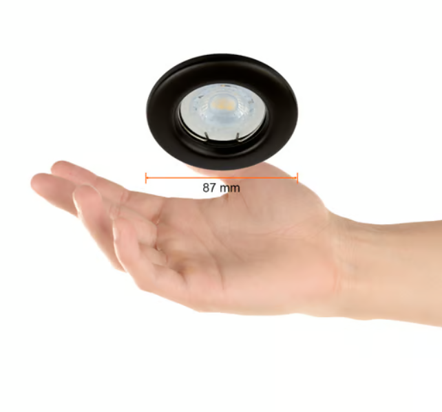 SPOT EMPOTRADO TECNOLITE YD-220/N ALEZIO 100-240V 3W-6W