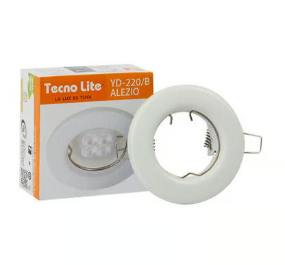 SPOT EMPOTRADO TECNOLITE YD-220/B ALEZIO 100-240V 3W-6W