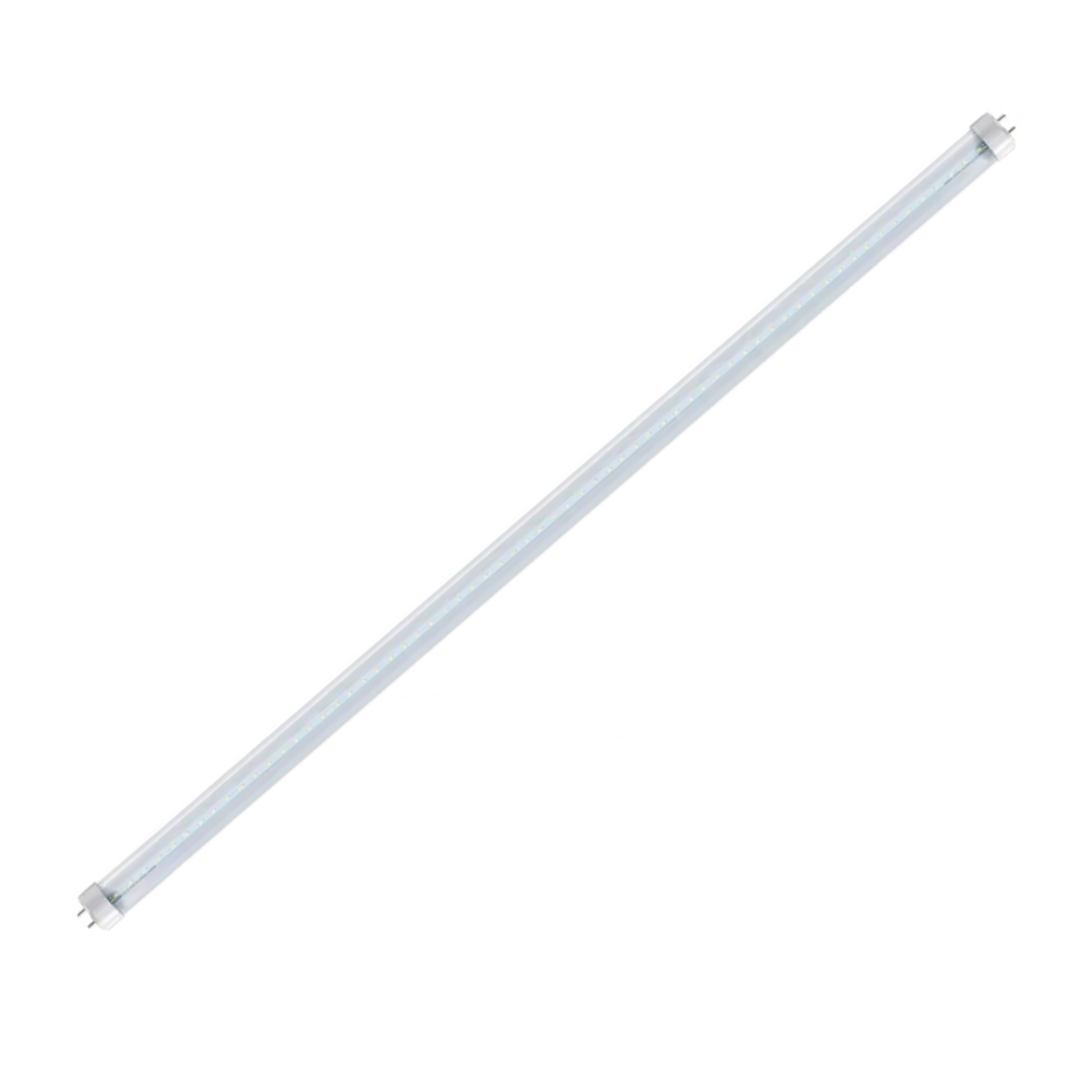 TUBO LED 18W TRANSPARENTE 100-240V 6500K CAJA CON 25 PZS 57672